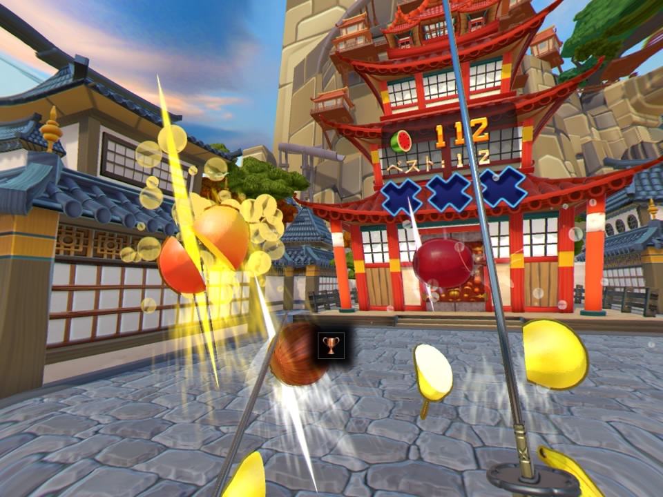 Psvr Fruit Ninja Vr感想 酔わないが即飽きる