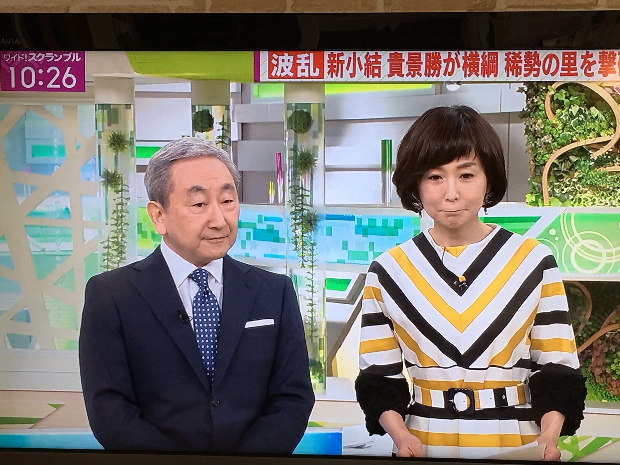 放送事故 動画 テレ朝 ワイドスクランブル 無音状態が２分続く